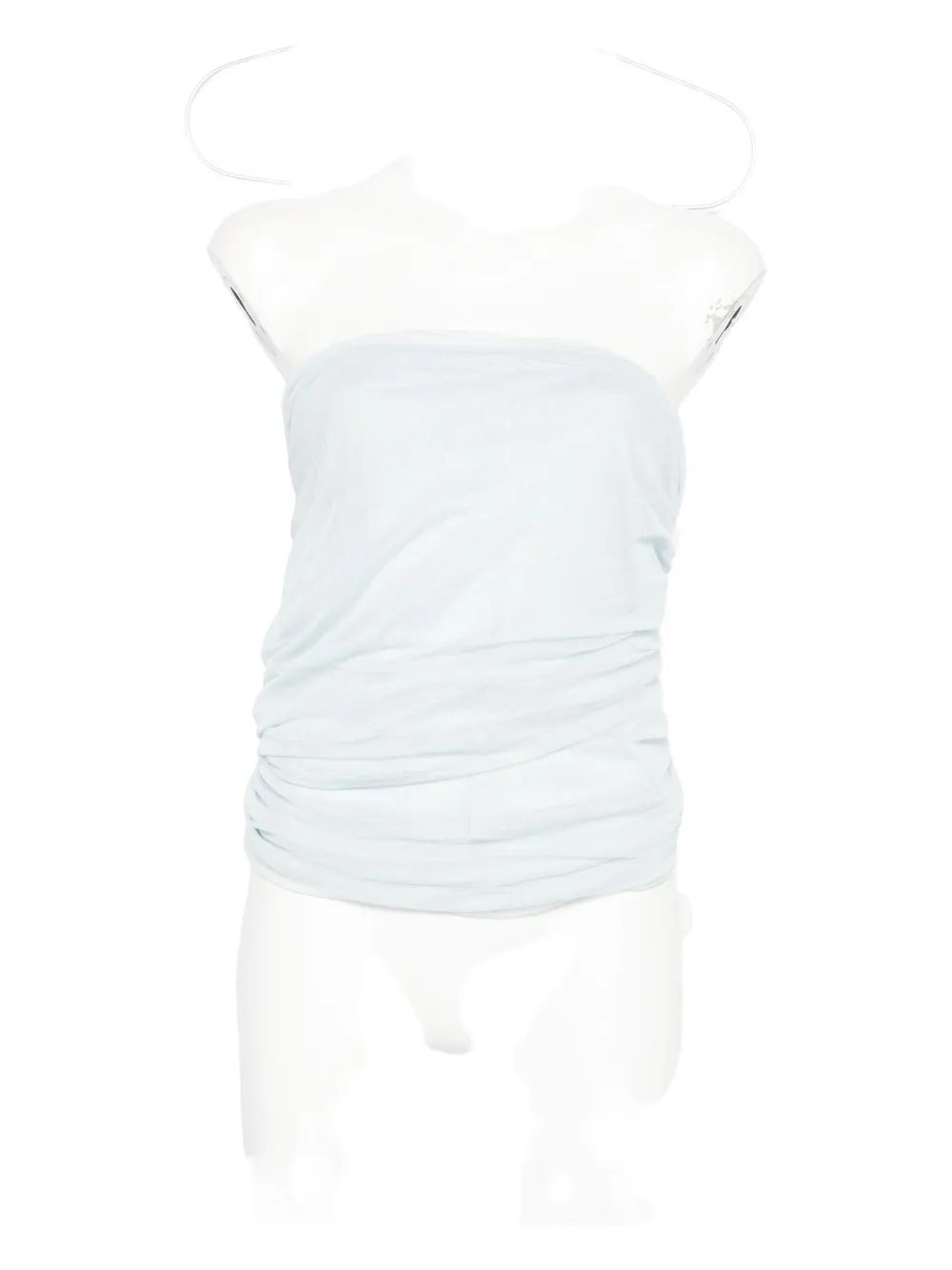Christopher Esber draped strapless  top | Blue | Image 1