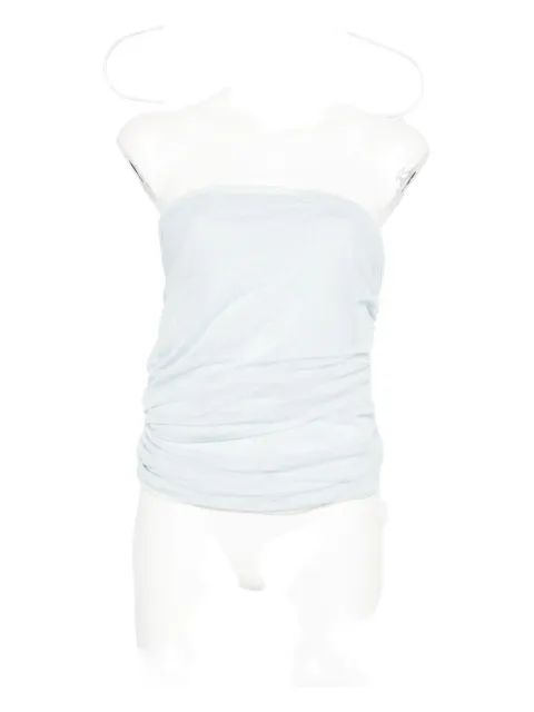 Christopher Esber draped strapless  top