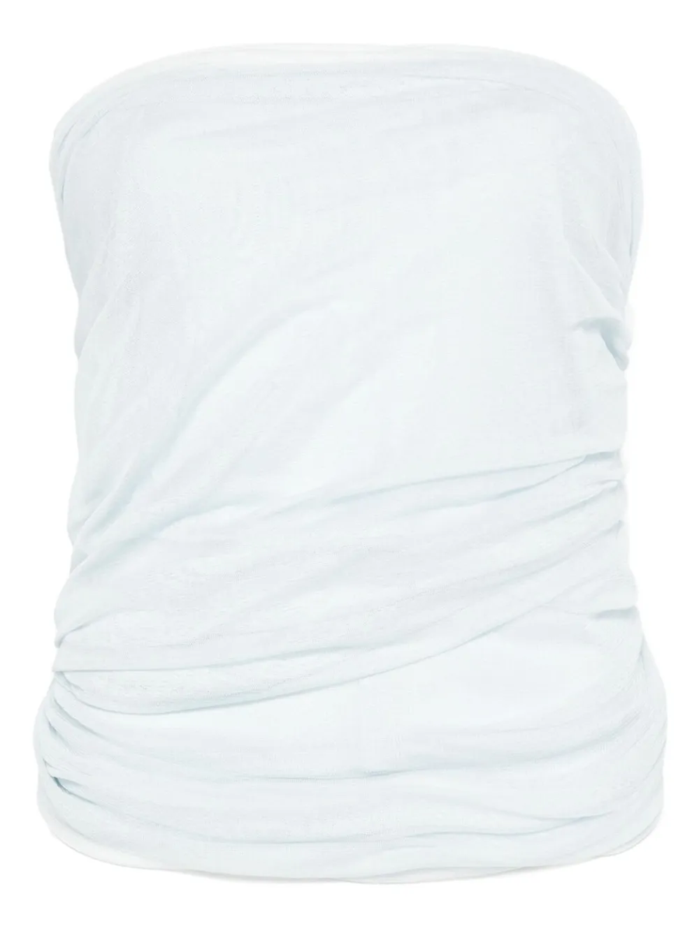 Christopher Esber draped strapless  top | Blue | Image 1