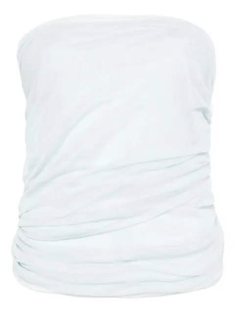 Christopher Esber draped strapless  top