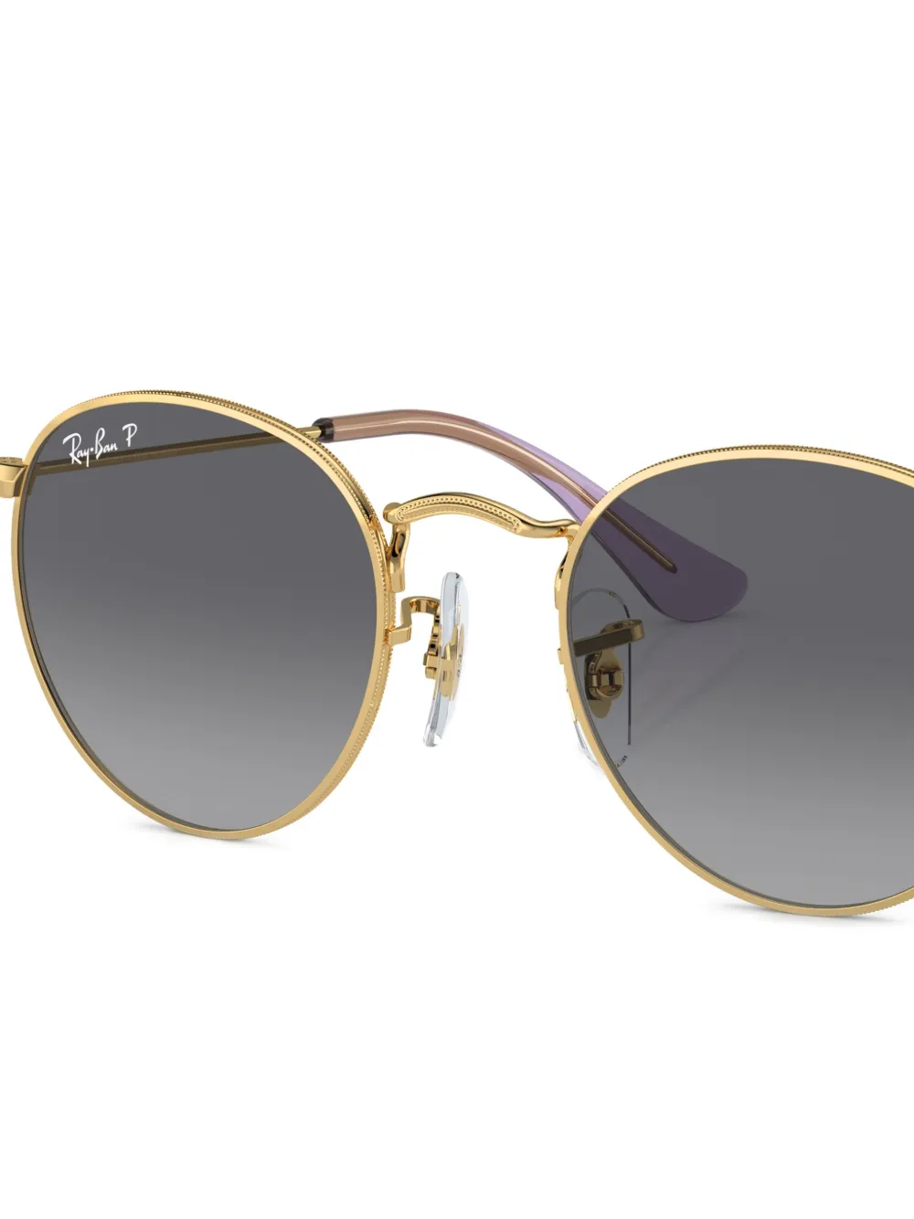 RAY-BAN JUNIOR Zonnebril met rond montuur Goud