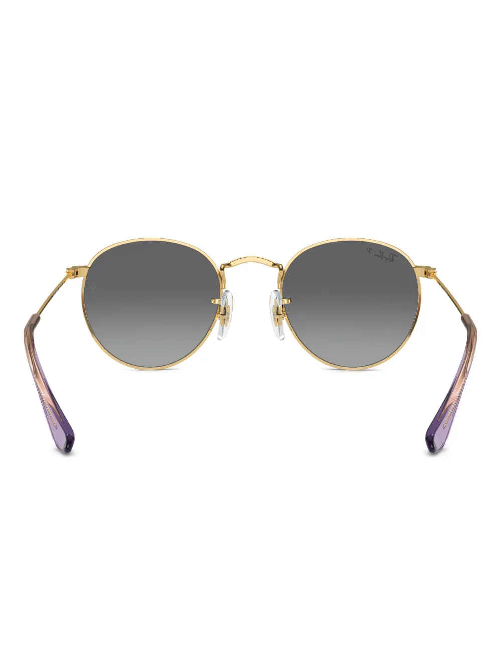 RAY-BAN JUNIOR Zonnebril met rond montuur Goud