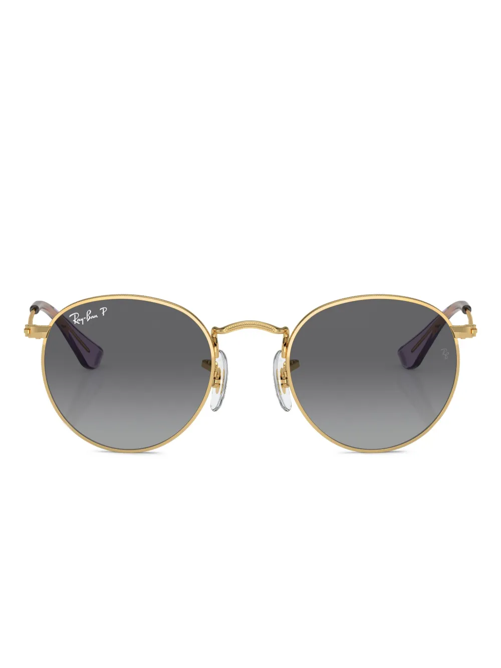 RAY-BAN JUNIOR round-frame sunglasses | dorado | Image 1