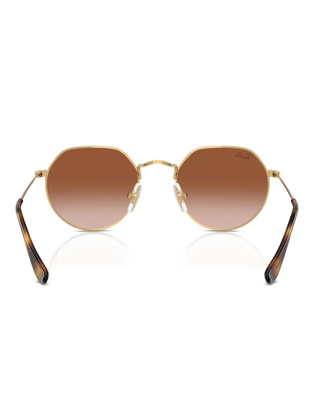 RAY-BAN JUNIOR Zonnebril met rond montuur Goud