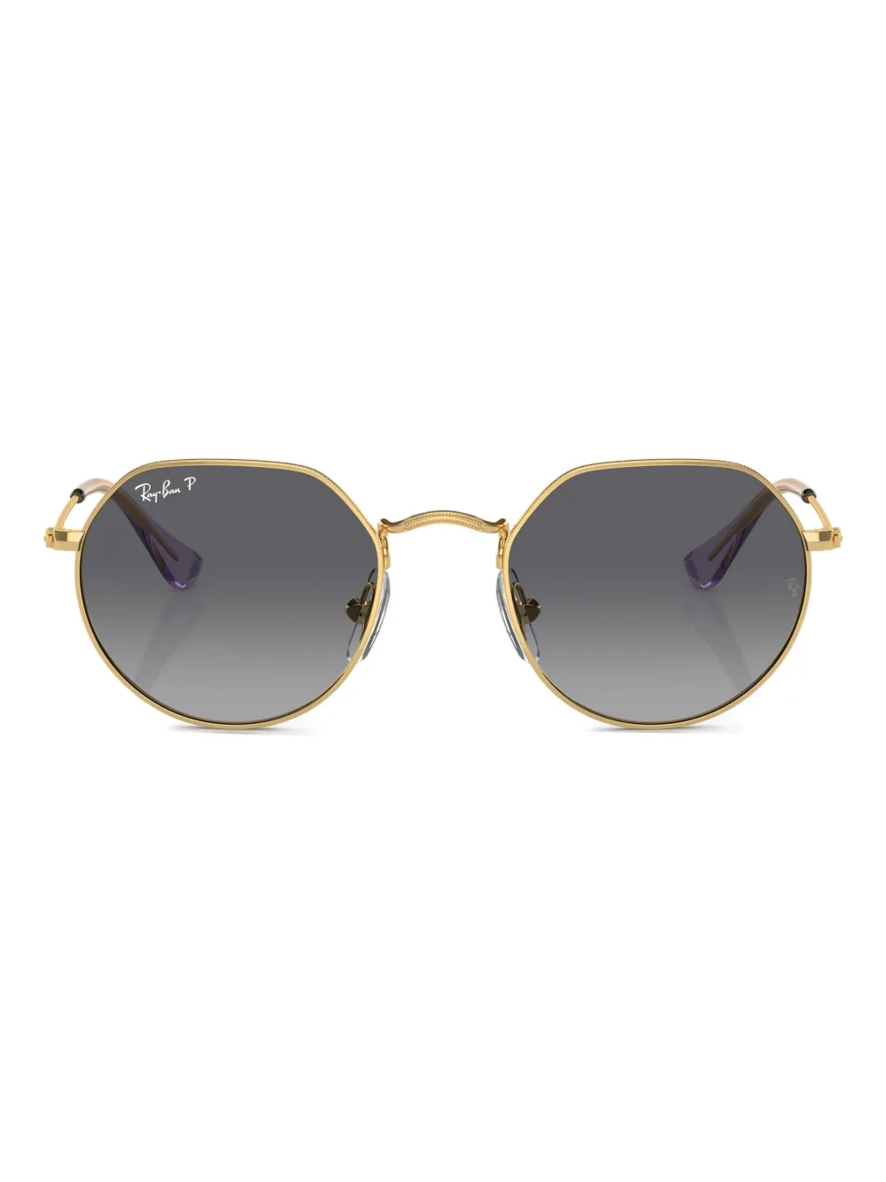 RAY-BAN JUNIOR round-frame sunglasses | Gold | Image 1