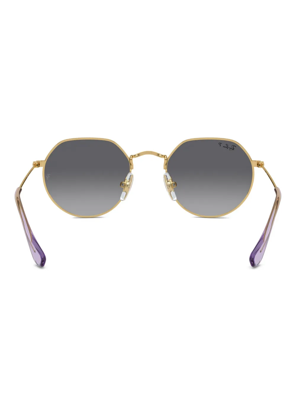 RAY-BAN JUNIOR Zonnebril met rond montuur Goud