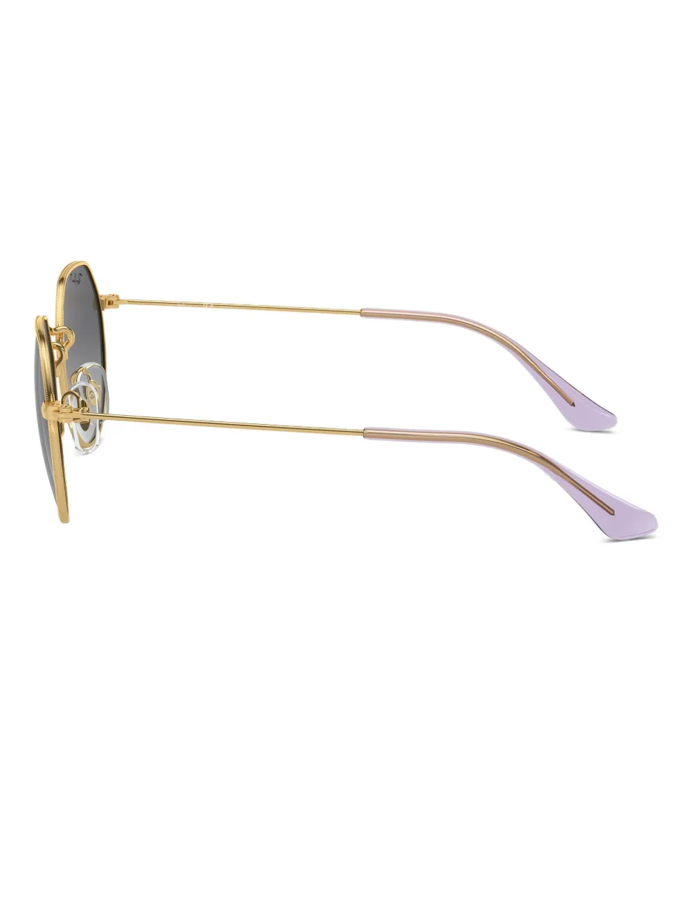 RAY-BAN JUNIOR Zonnebril met rond montuur Goud