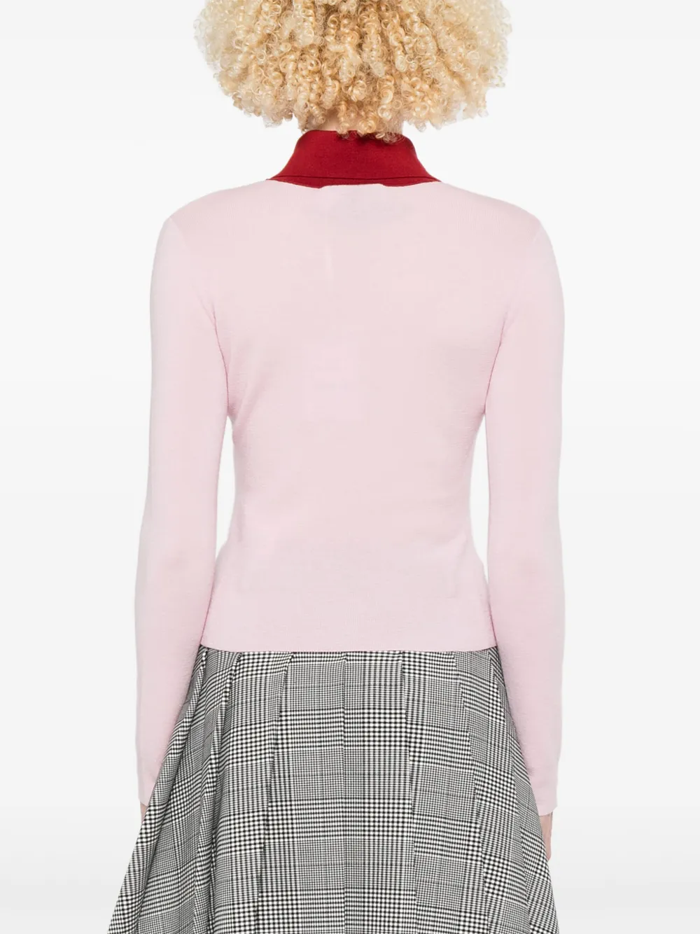 Shop Self-portrait Wool Cardigan