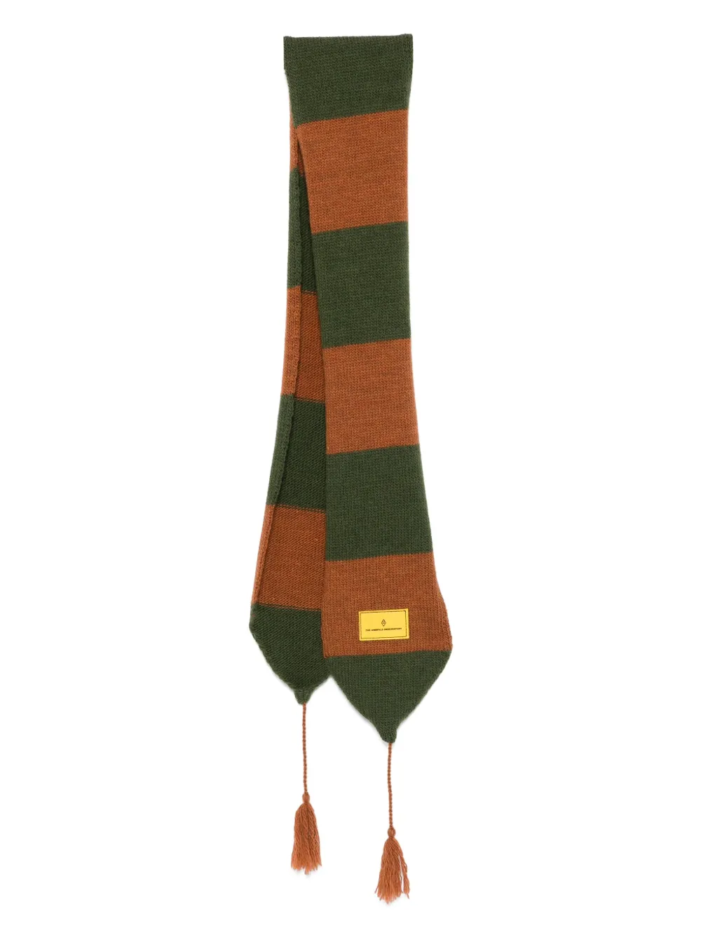 The Animals Observatory striped scarf | Brown | Image 1