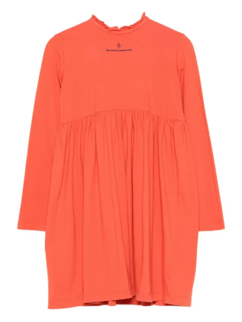 The Animals Observatory logo-print mini dress