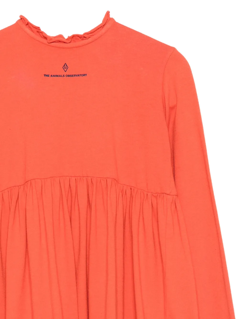 The Animals Observatory Mini-jurk met logoprint Rood