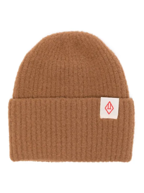 The Animals Observatory ribbed logo beanie