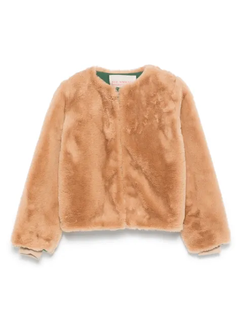 The Animals Observatory Okapi faux-fur jacket
