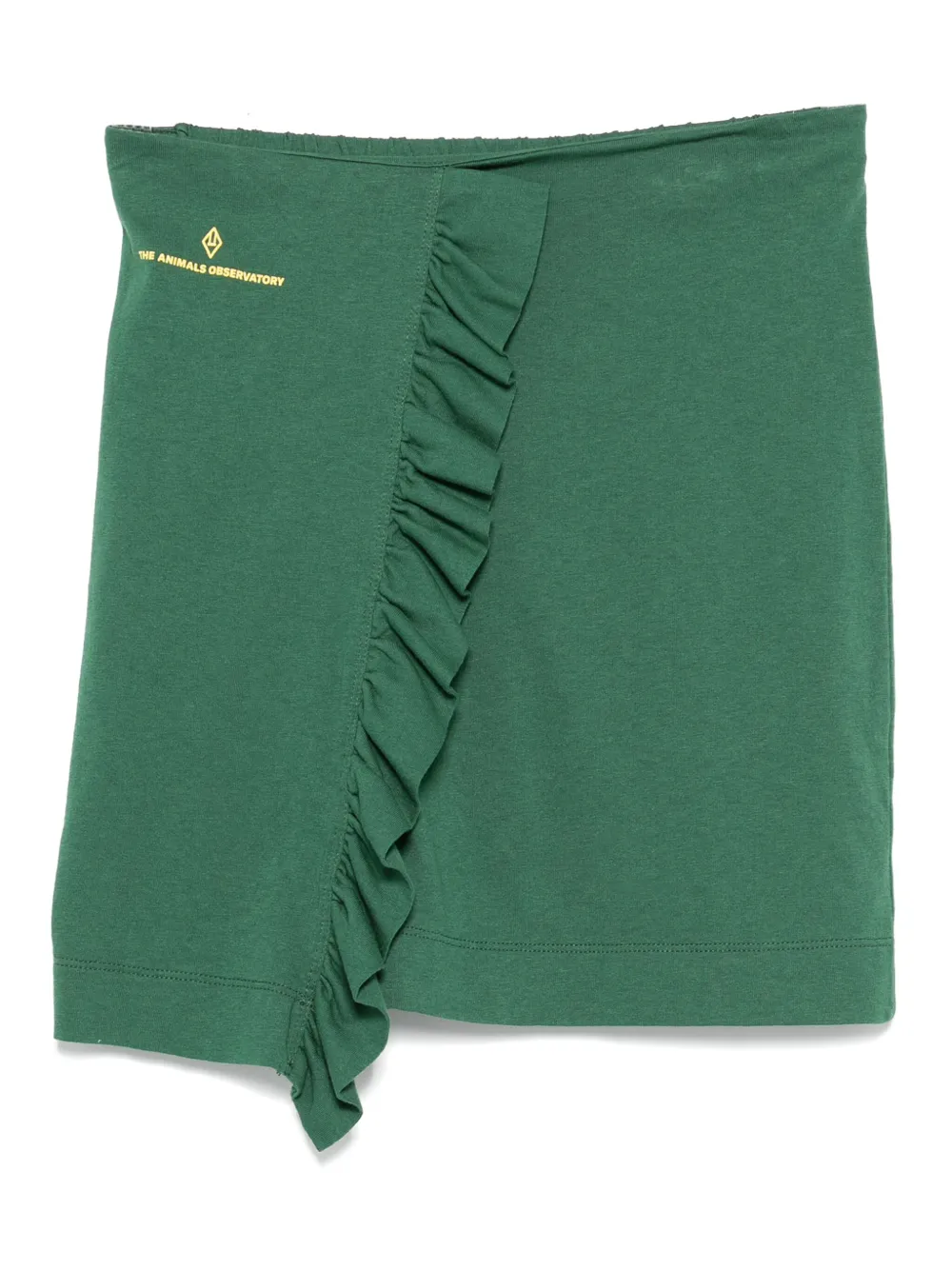 The Animals Observatory ruffled skirt | Green | Image 1