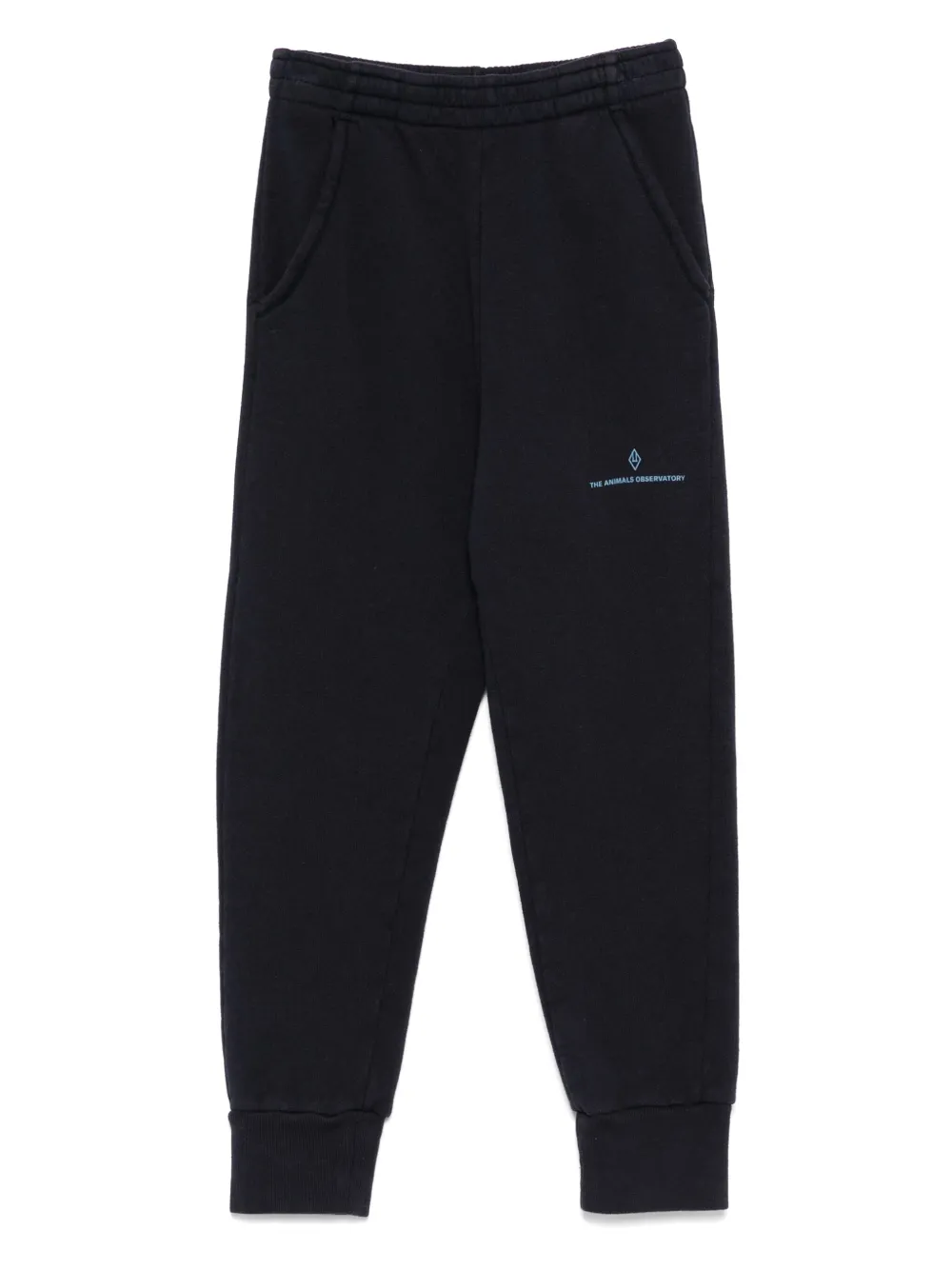 The Animals Observatory logo-print sweatpants | Blue | Image 1