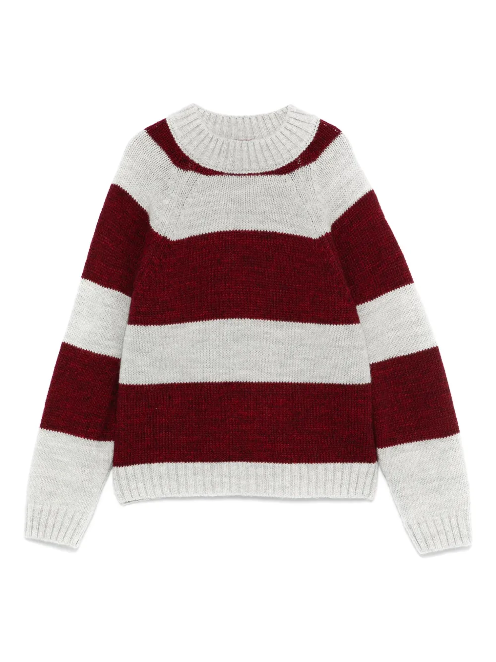 The Animals Observatory striped sweatshirt | Grey | Image 1