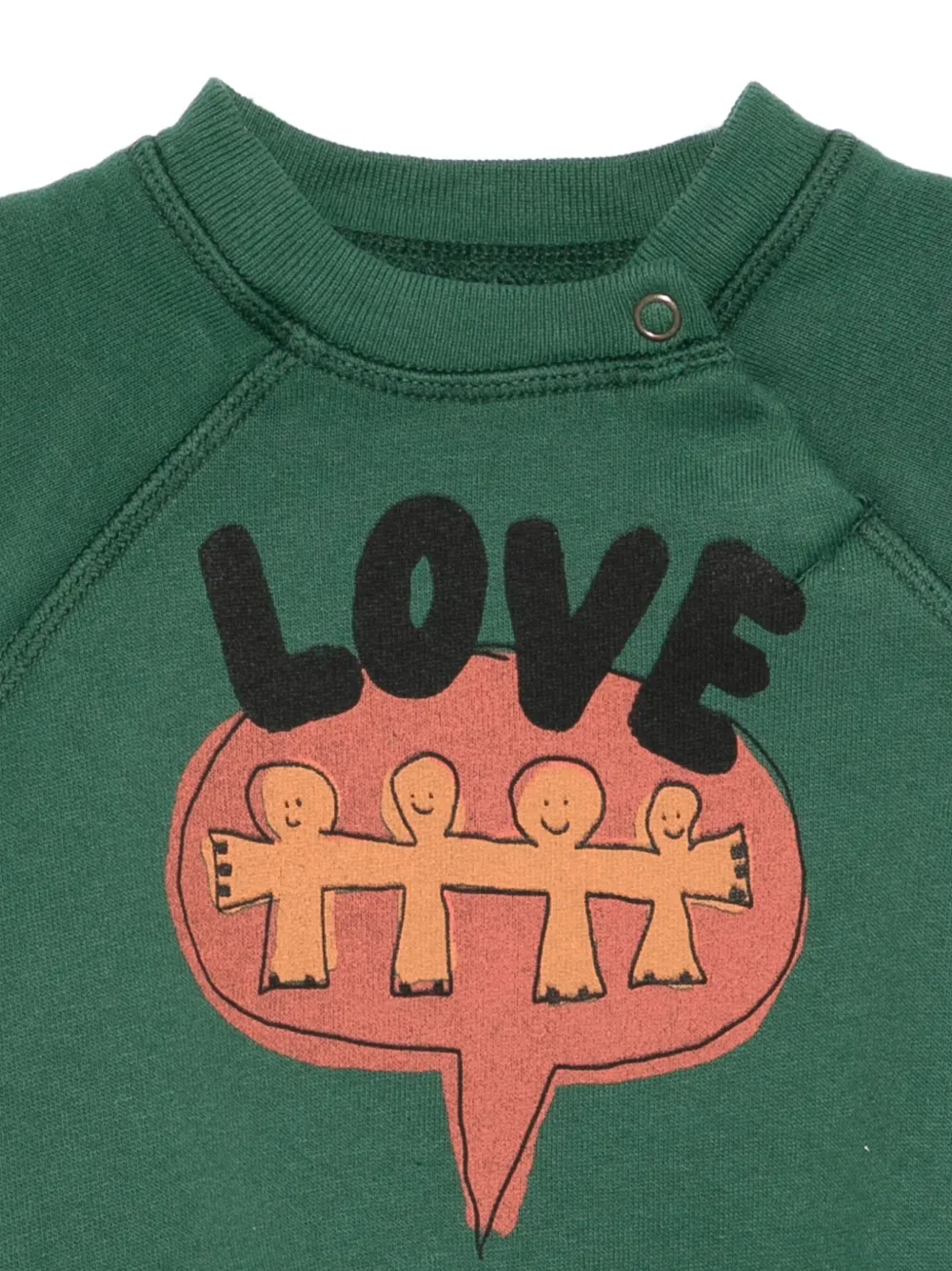 The Animals Observatory Sweater met grafische print Groen