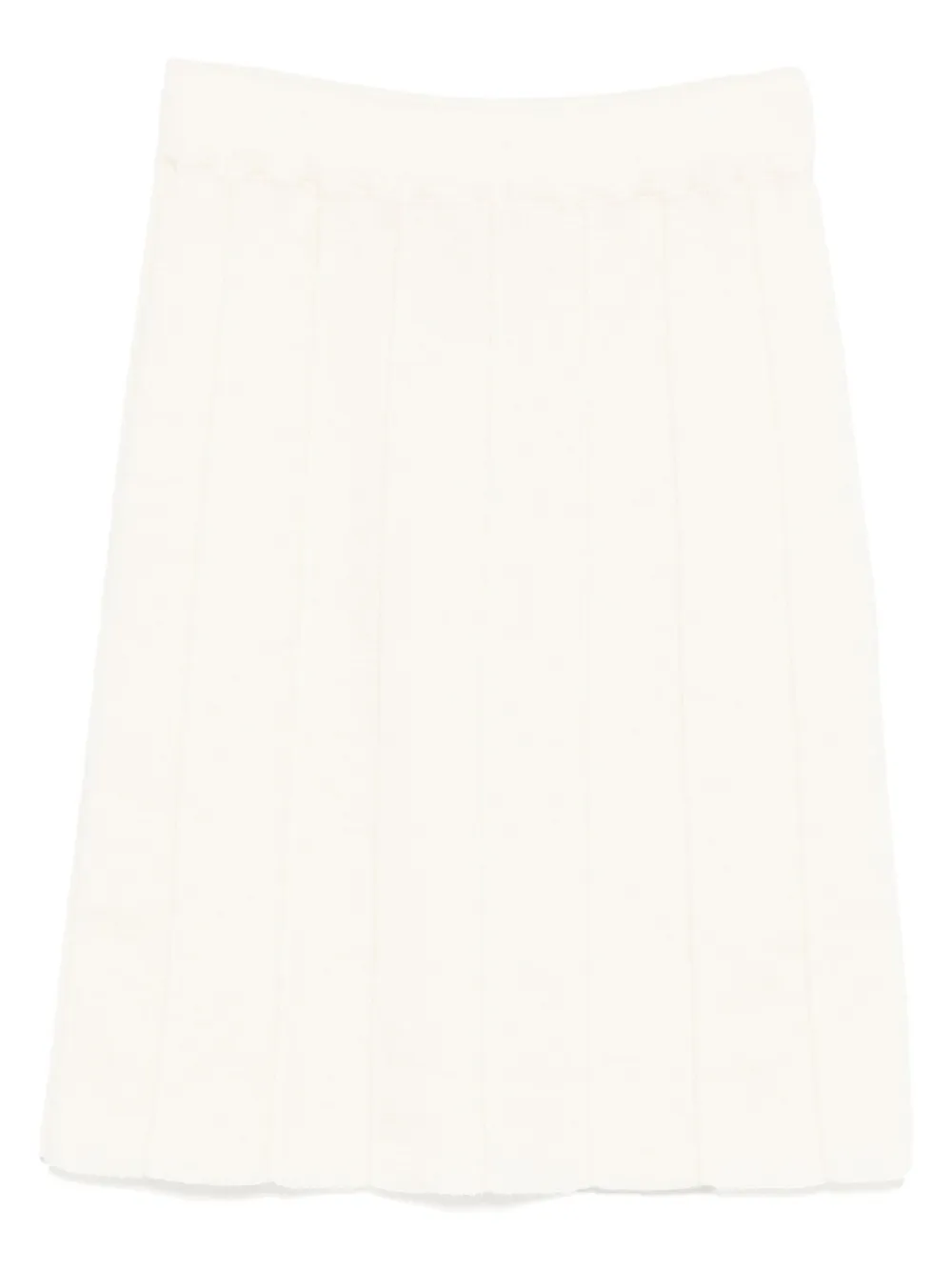 The Animals Observatory Lynx ribbed skirt | Neutrals | Image 1
