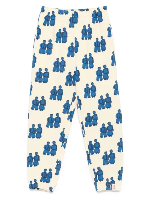 The Animals Observatory figure-print tracksuit bottoms
