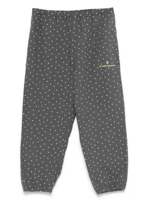 The Animals Observatory Elephant polka-dot elasticated track pants