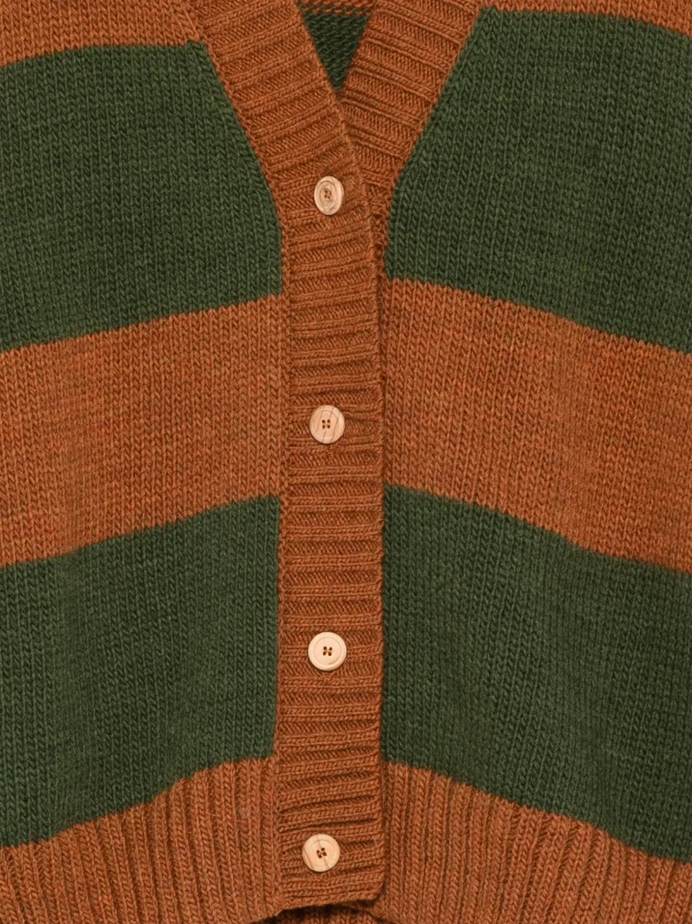 The Animals Observatory Striped Cardigan In Multi