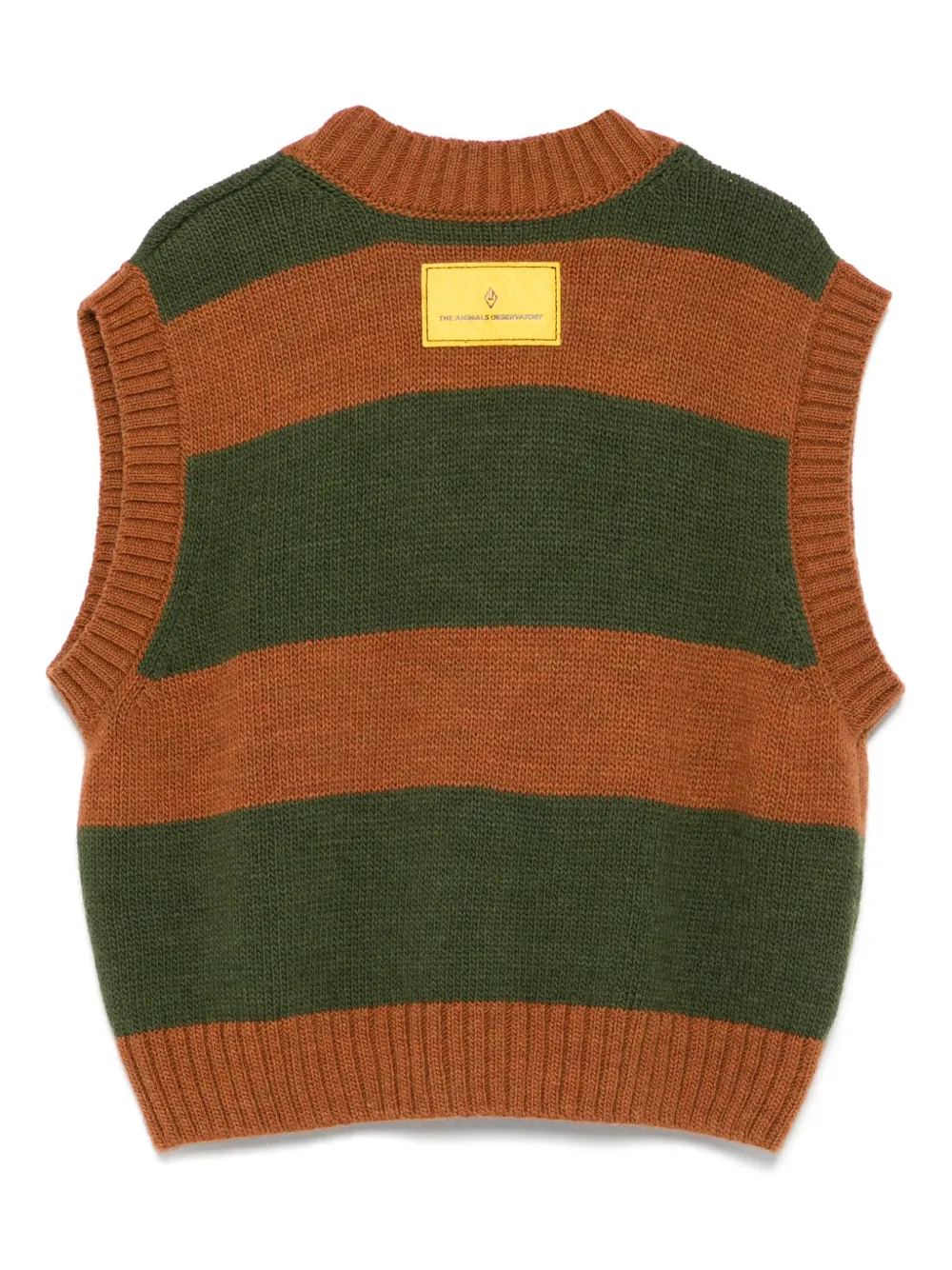 The Animals Observatory striped cardigan | Boys Cardigans | Image 2