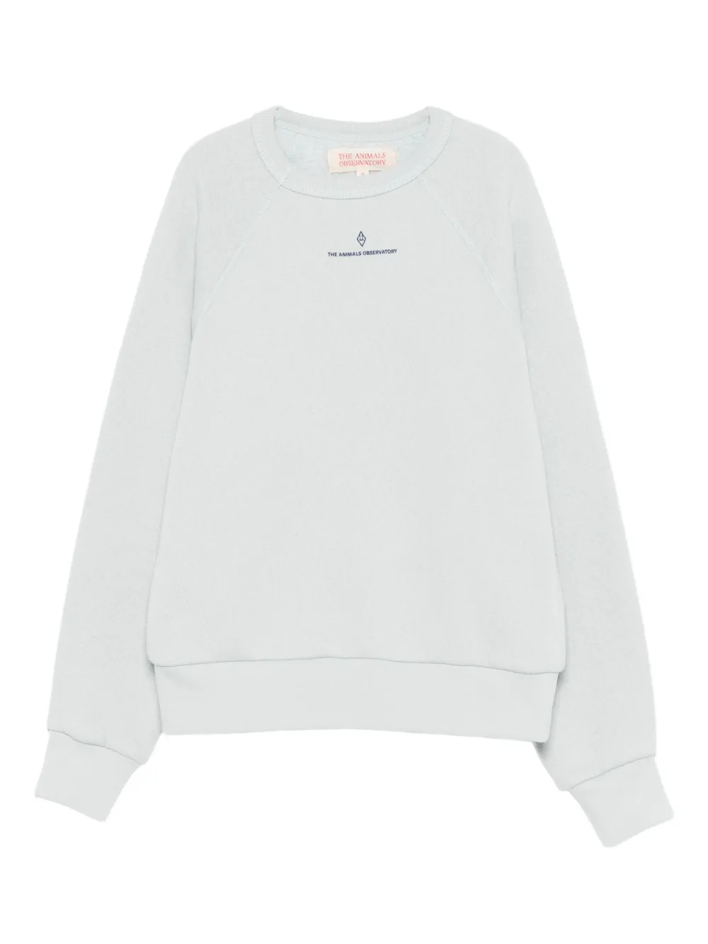 The Animals Observatory raglan-sleeve abstract-print sweatshirt | Blue | Image 1