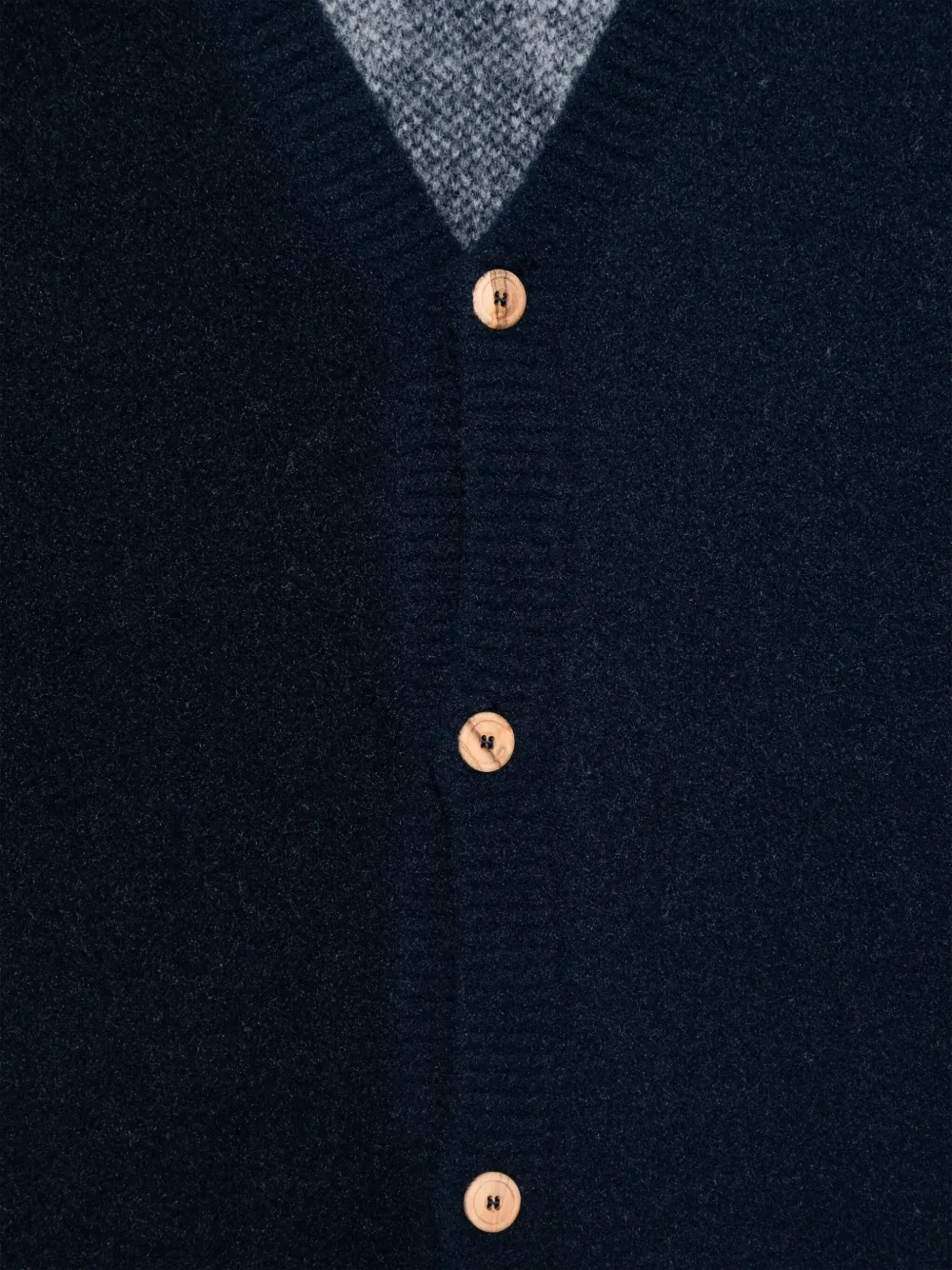 The Animals Observatory Heart-motif Cardigan In Blue