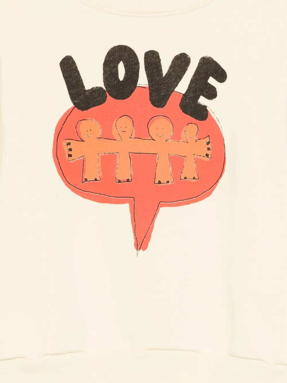 The Animals Observatory Bear Sweatshirt In Neutral