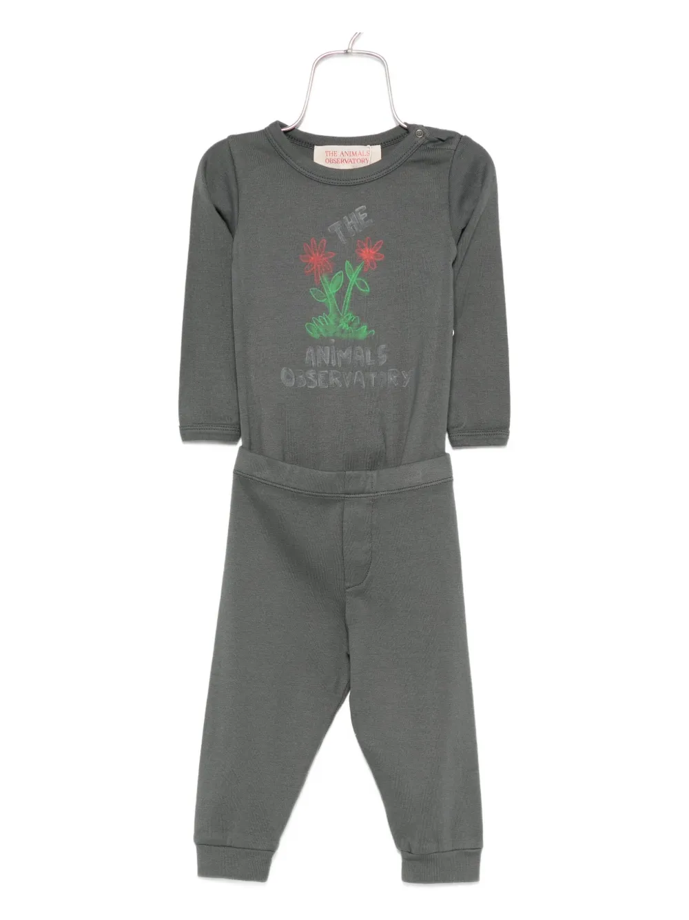 The Animals Observatory Tuta sportiva con logo - Grigio