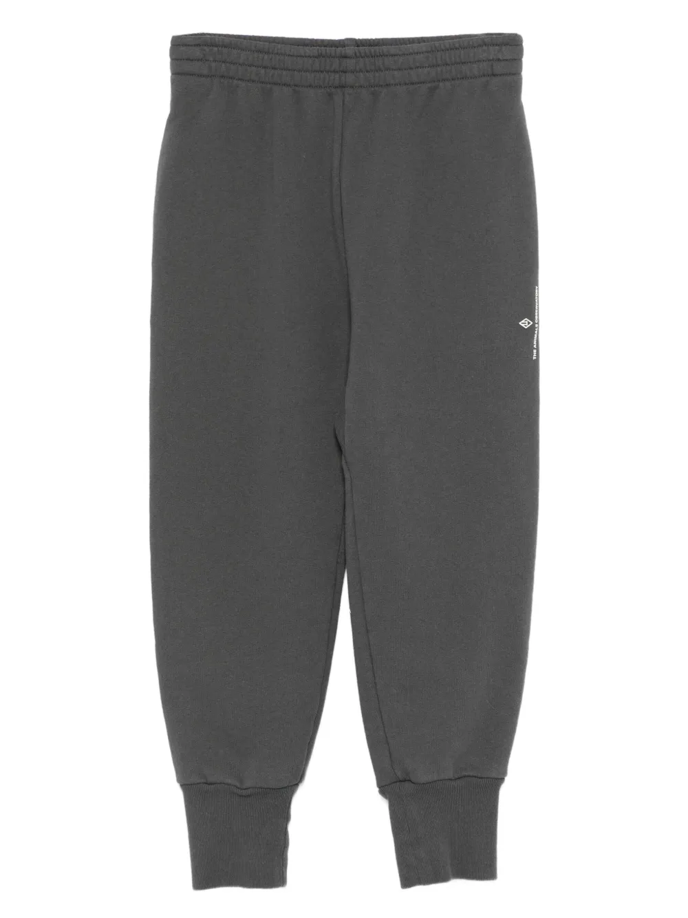 The Animals Observatory logo-print tracksuit bottoms | Grey | Image 1