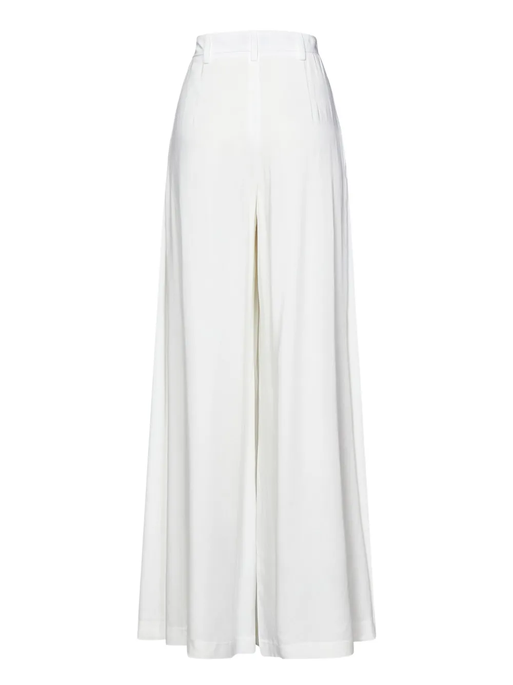Mônot pleated wide-leg trousers - Wit