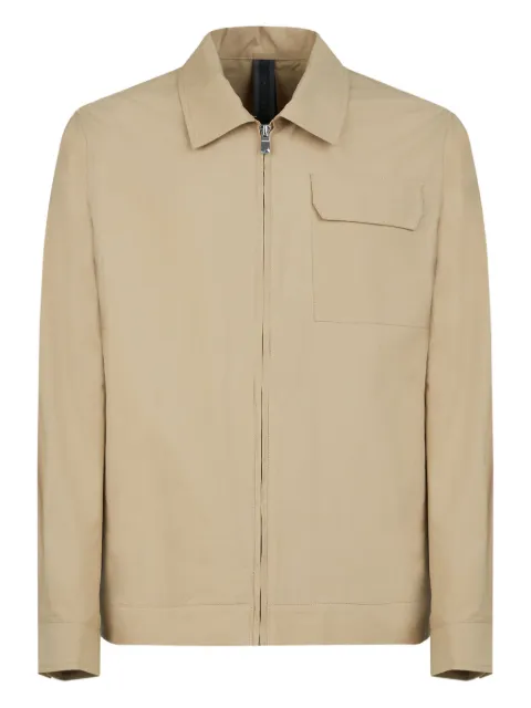 GAZZARRINI X MICHELE FRANZESE classic-collar cotton jacket 