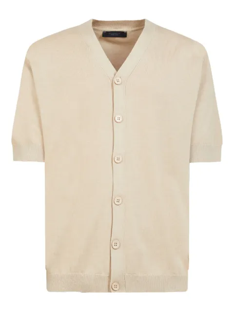 GAZZARRINI X MICHELE FRANZESE short-sleeve V-neck shirt
