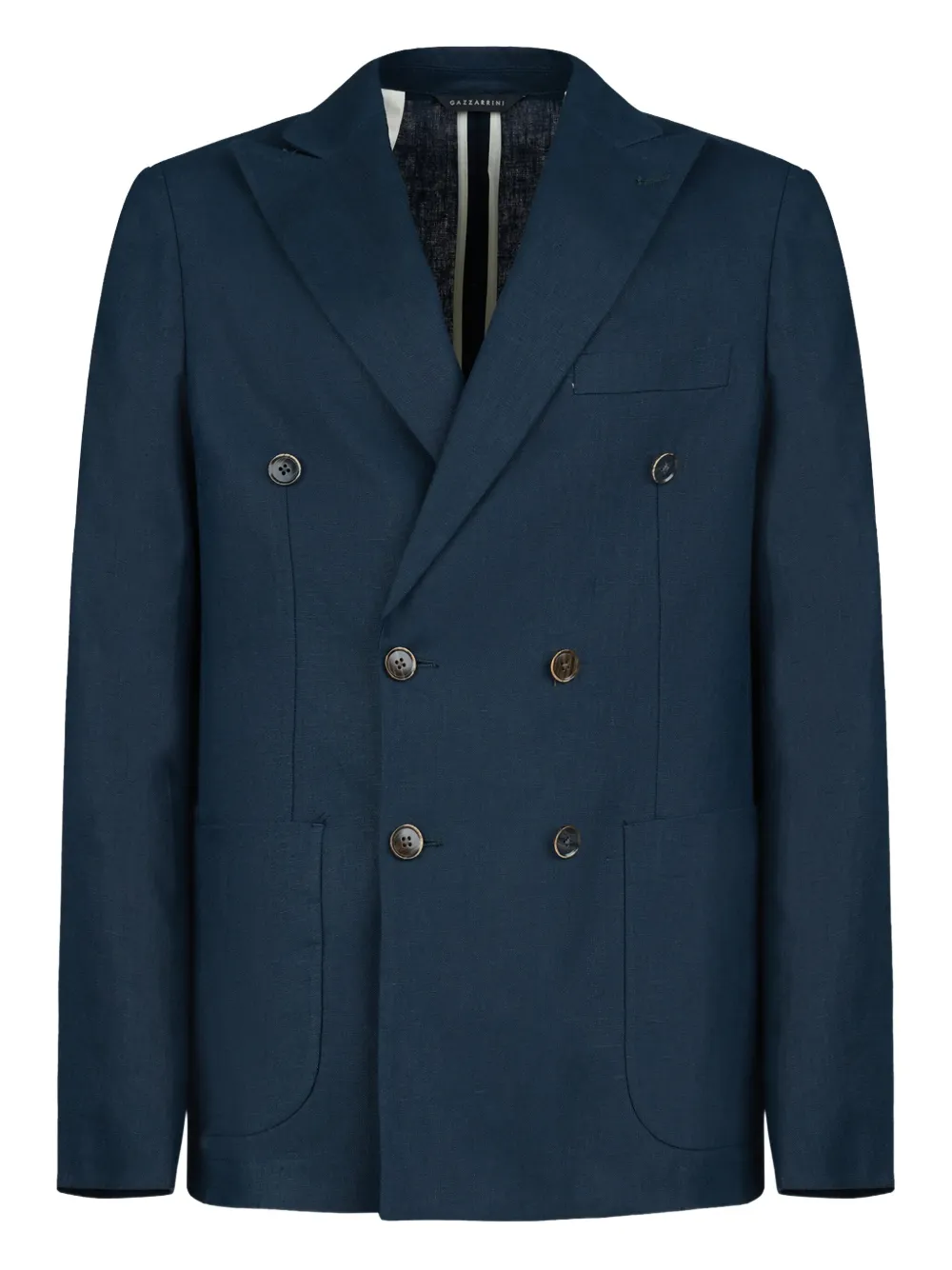 GAZZARRINI X MICHELE FRANZESE double-breasted blazer | Blue | Image 1