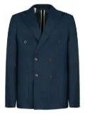 GAZZARRINI X MICHELE FRANZESE double-breasted blazer - Blue