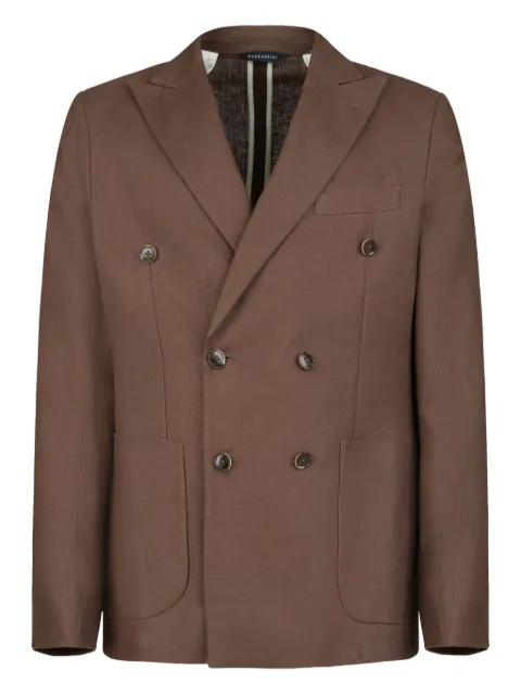 GAZZARRINI X MICHELE FRANZESE double-breasted blazer