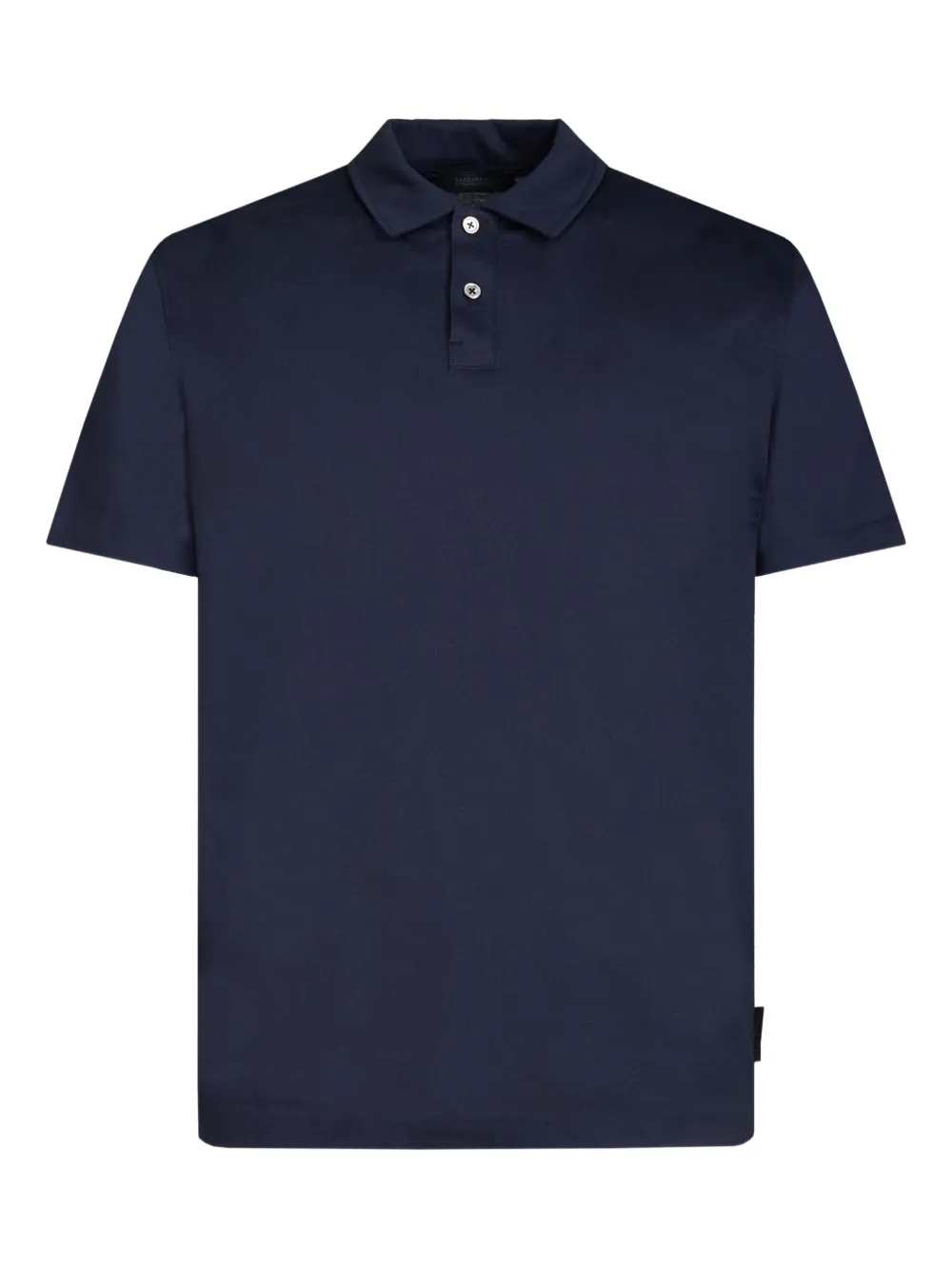 logo-tag polo shirt