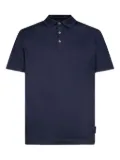 GAZZARRINI X MICHELE FRANZESE logo-tag polo shirt - Blue