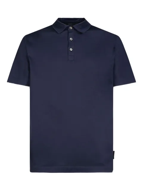 GAZZARRINI X MICHELE FRANZESE logo-tag polo shirt