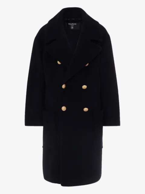 Balmain Kids Cappotto doppiopetto