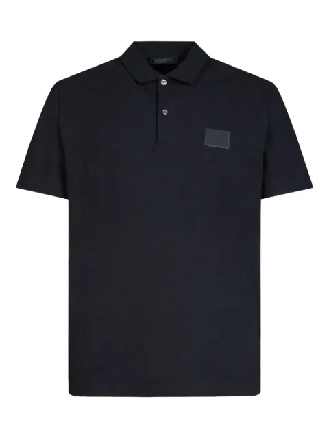 GAZZARRINI X MICHELE FRANZESE playera tipo polo con parche del logo