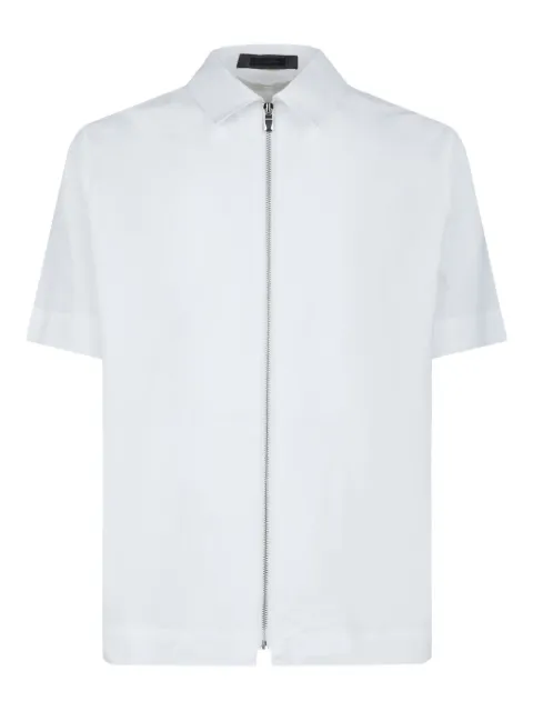 GAZZARRINI X MICHELE FRANZESE short-sleeved cotton shirt