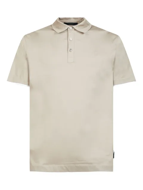 GAZZARRINI X MICHELE FRANZESE logo-tag polo shirt