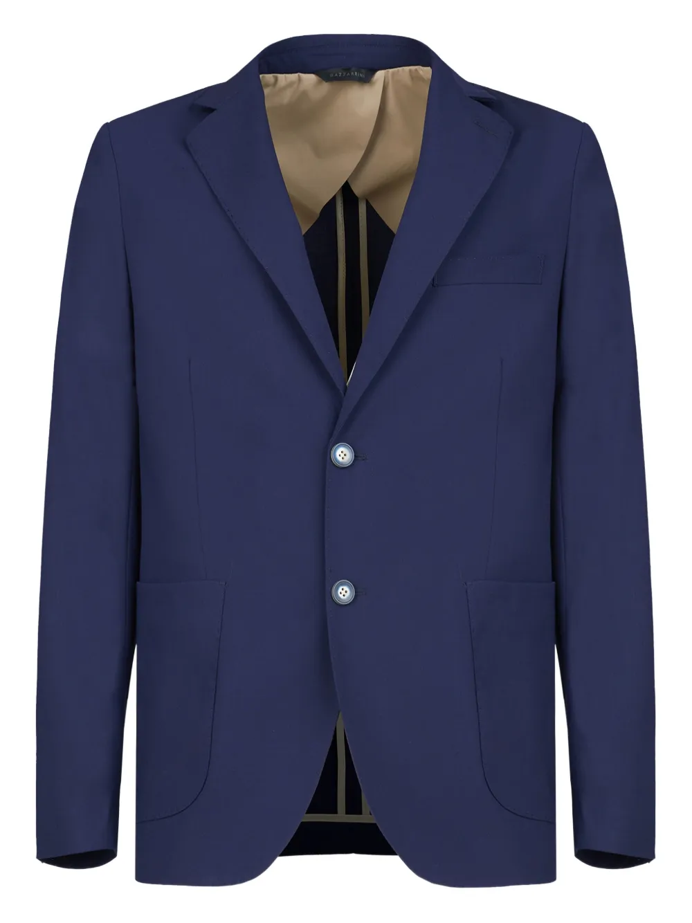 GAZZARRINI X MICHELE FRANZESE tailored two-button blazer | Blue | Image 1
