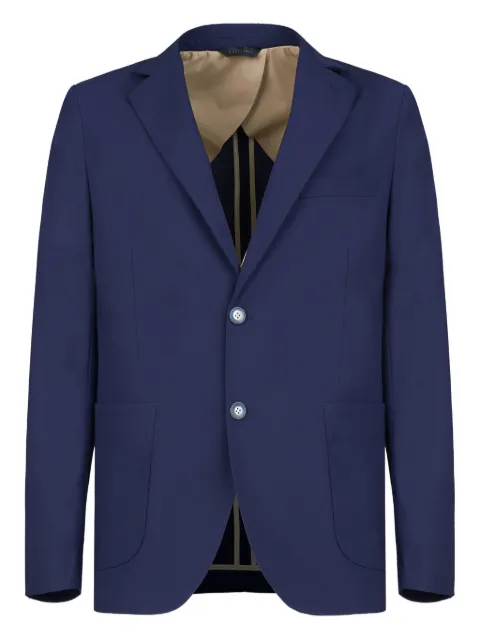 GAZZARRINI X MICHELE FRANZESE tailored two-button blazer