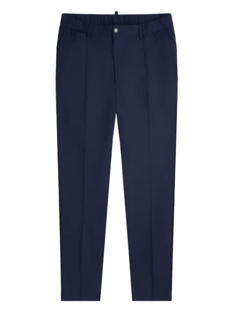 GAZZARRINI X MICHELE FRANZESE pressed-crease trousers
