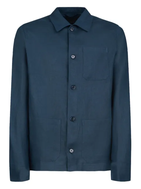 GAZZARRINI X MICHELE FRANZESE button-up linen shirt