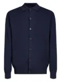 GAZZARRINI X MICHELE FRANZESE button-up knitted cardigan - Blue