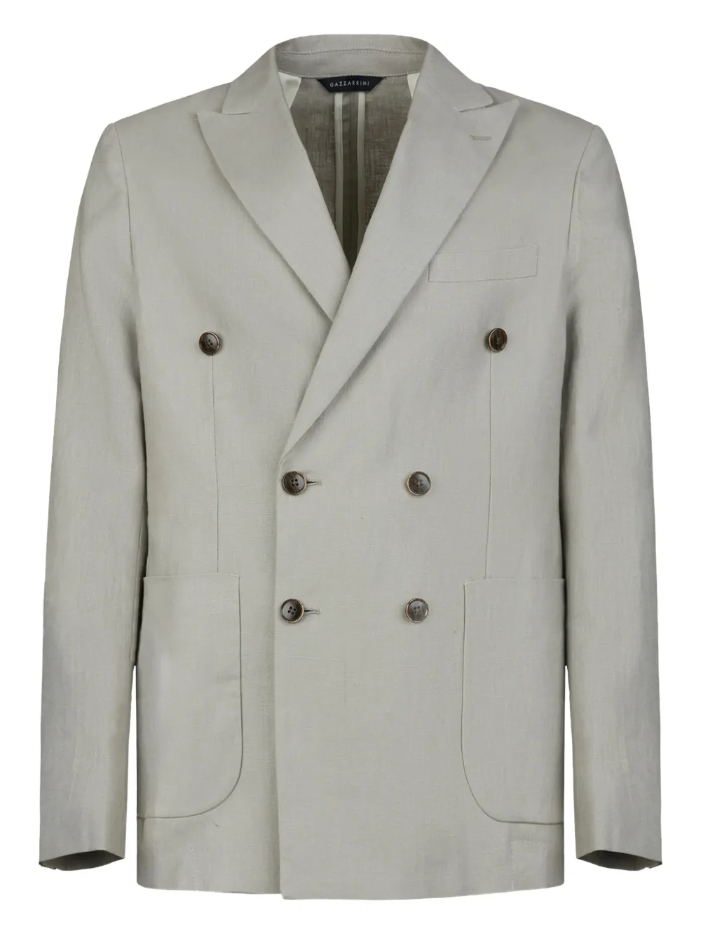 GAZZARRINI X MICHELE FRANZESE blazer en lin | gris | Image 1